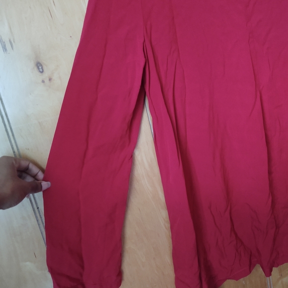 Sophie Max women's Red long sleeve blouse size S - Picture 6 of 11